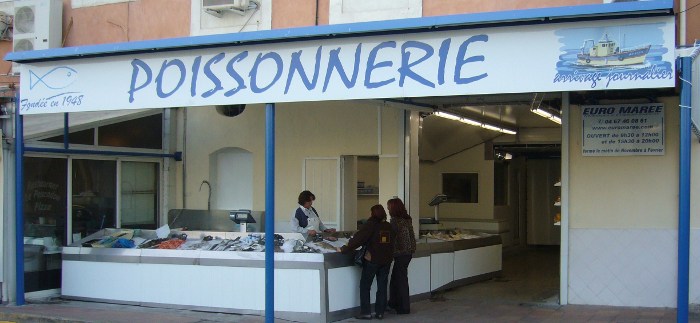 La Poissonnerie au centre ville de Sète 